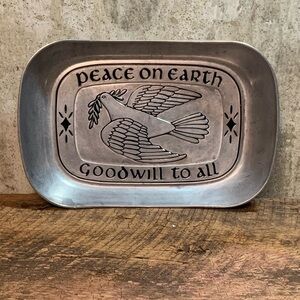 Wilton Armetale Pewter Bread Dish, Wilton Dinnerware Serving Plate